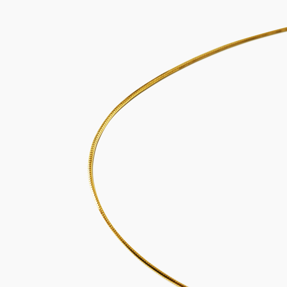 Collana Catena Snake Ottagonale