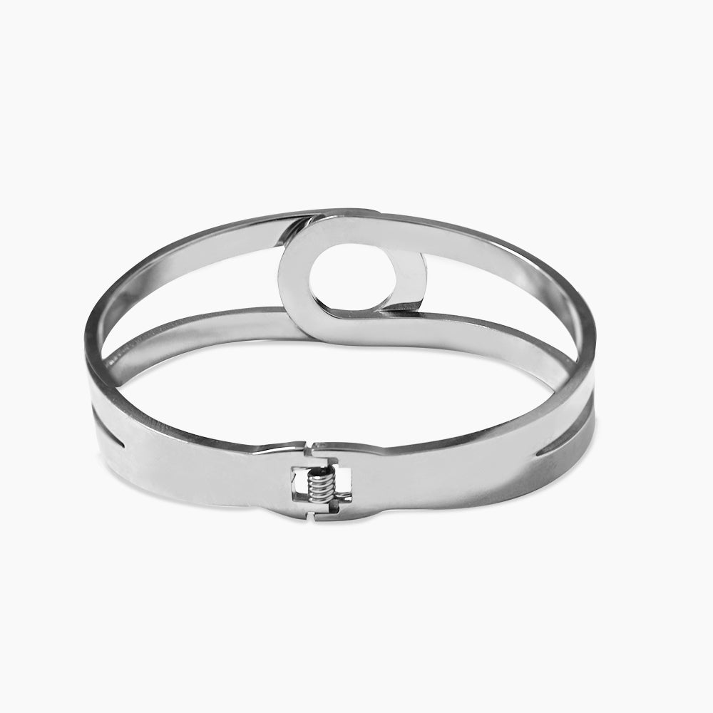 Bracciale Rigido a Molla con Strass