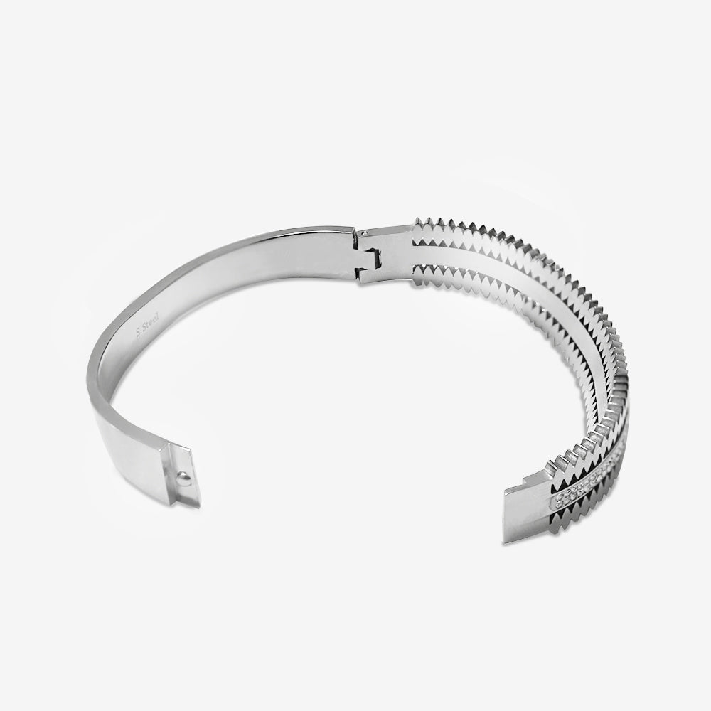Bracciale Rigido Con Strass