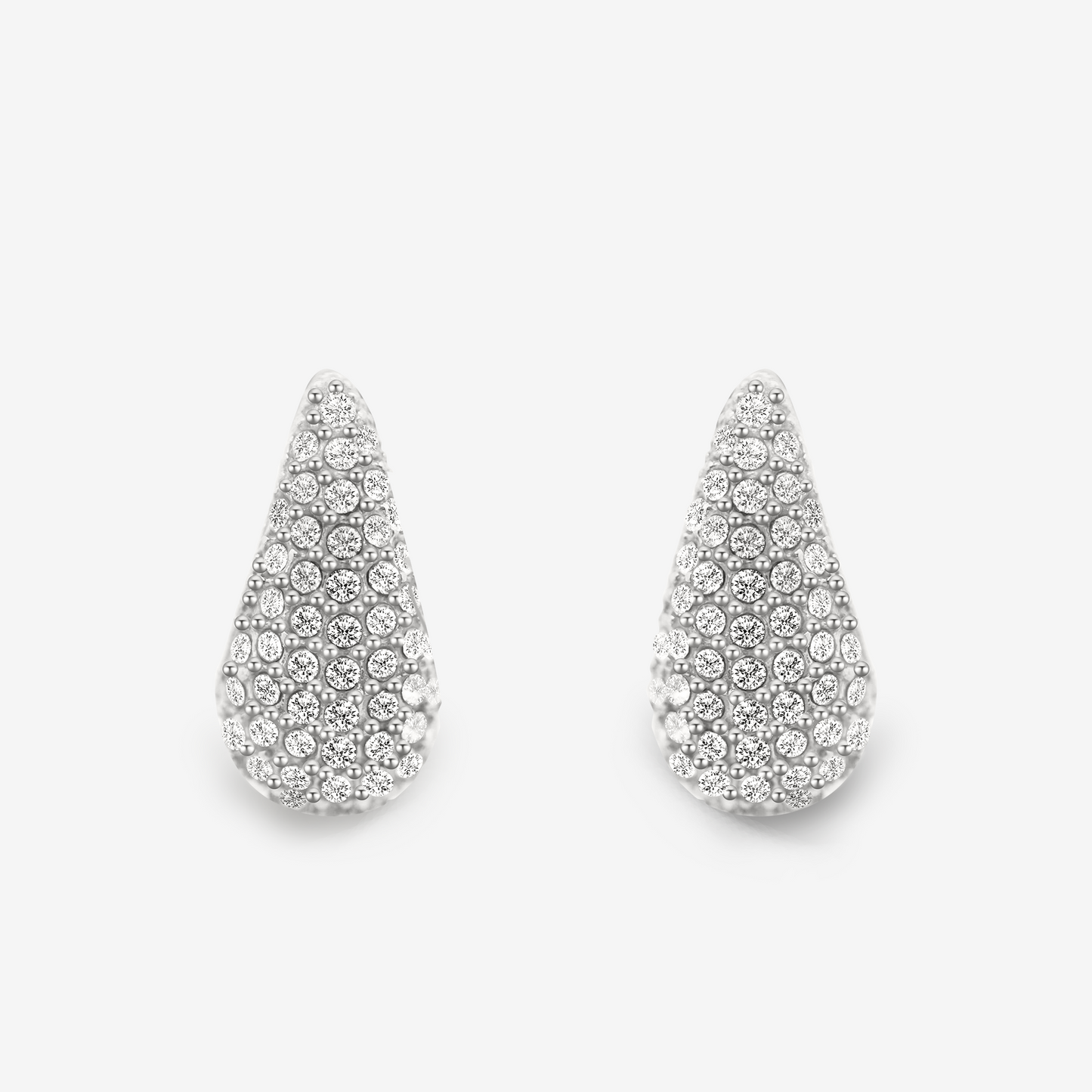 Orecchini A Goccia Con Strass