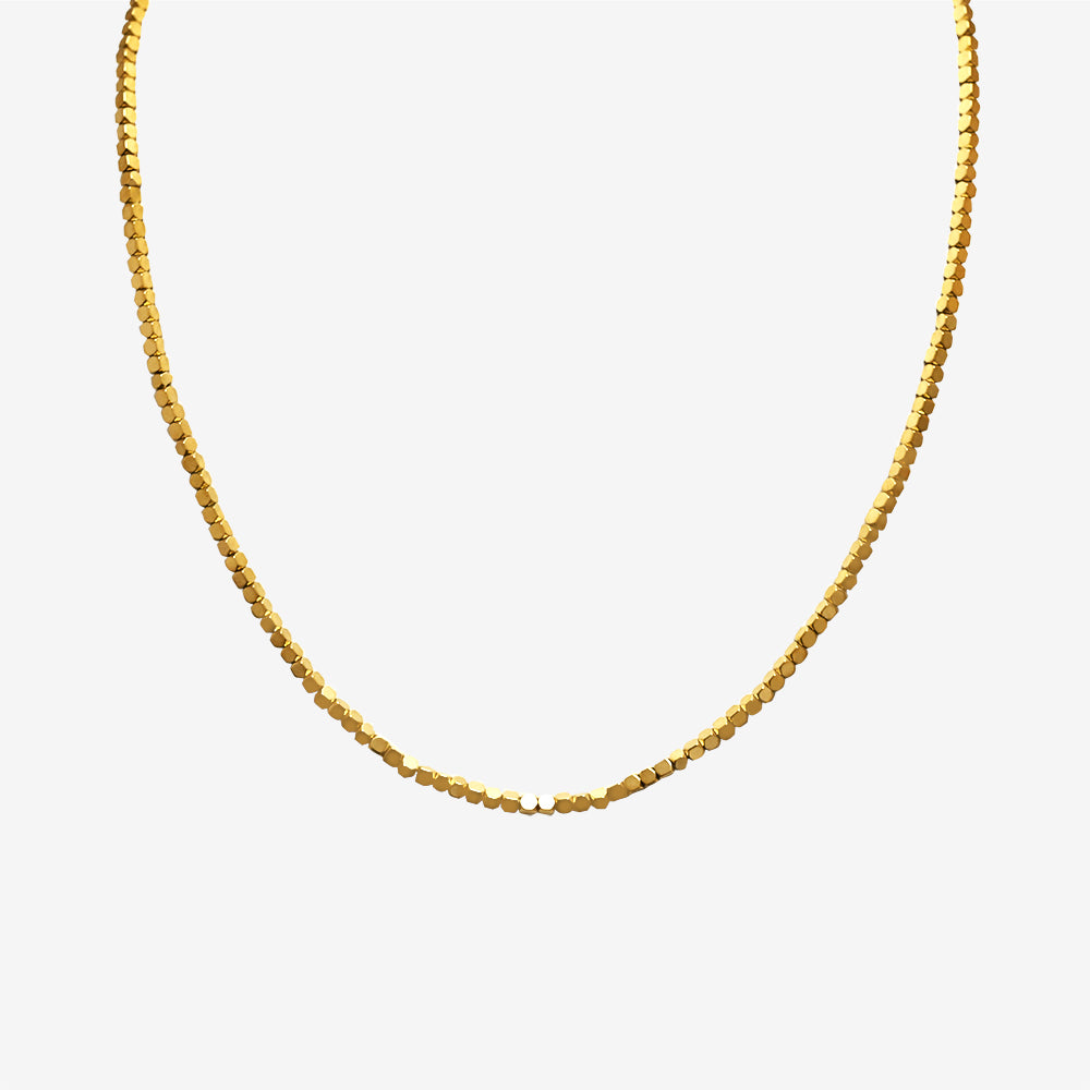 Collana di Perline Quadrate