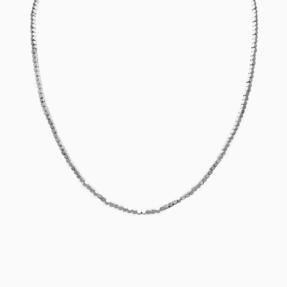 Collana di Perline Quadrate