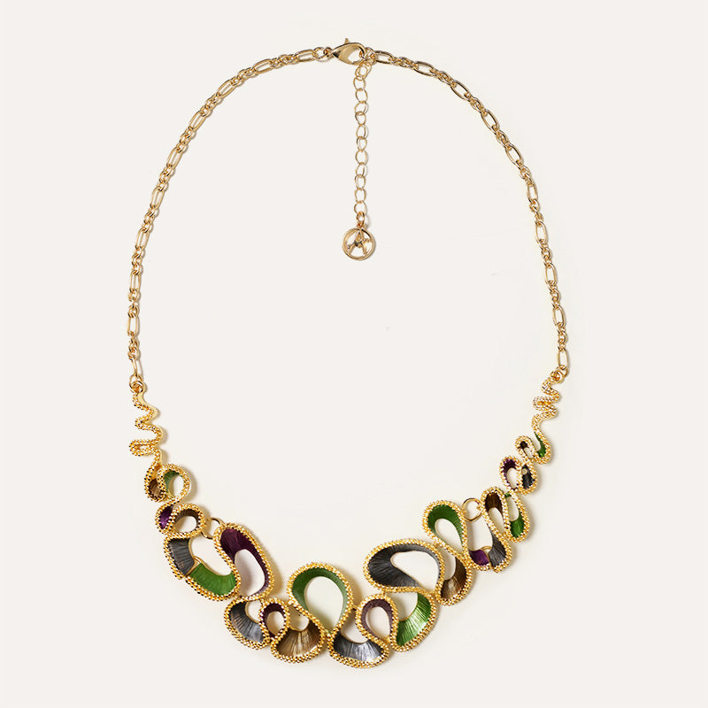 Collana Ondulata Smaltata