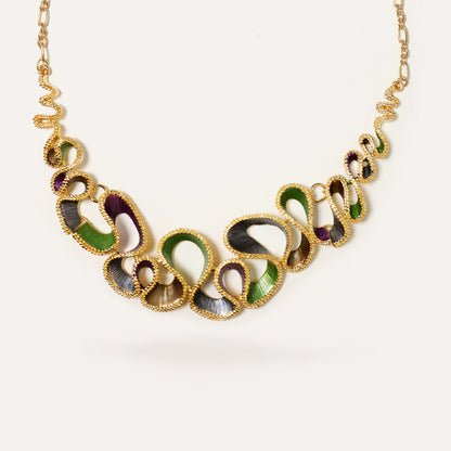 Collana Ondulata Smaltata