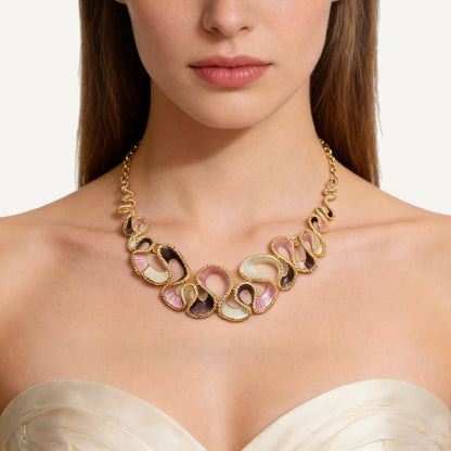 Collana Ondulata Smaltata