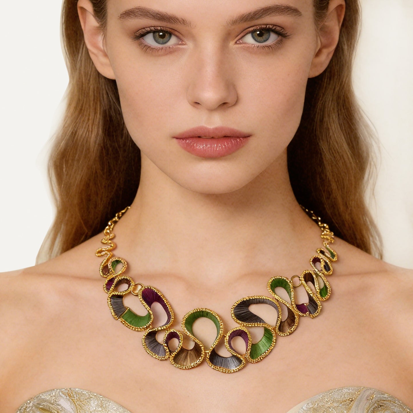 Collana Ondulata Smaltata