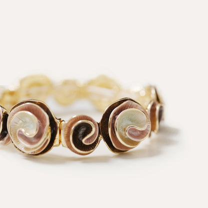 Bracciale Elastico Spirale Smaltata