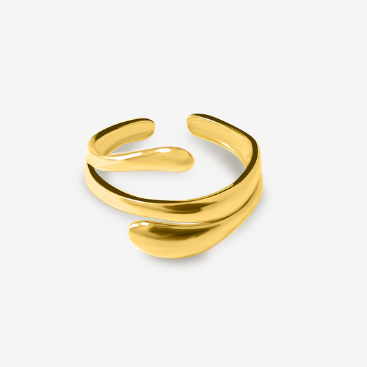 Anello Aperto Regolabole Serpente