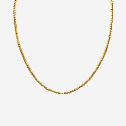 Collana di Perline Quadrate