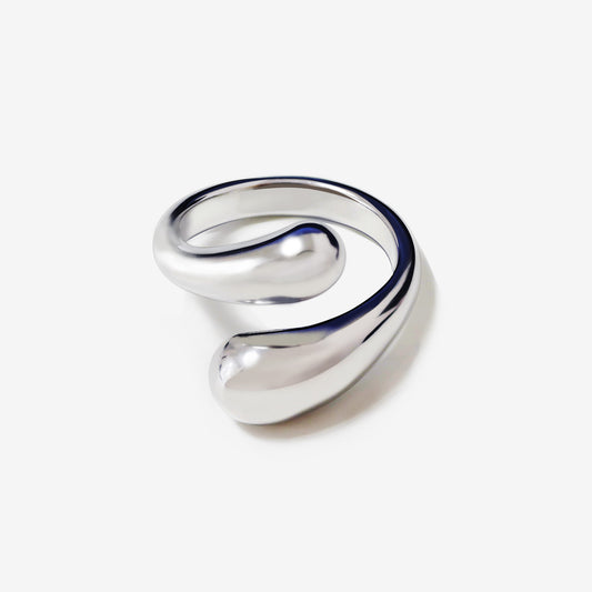 ANELLO APERTO REGOLABILE GOCCIA